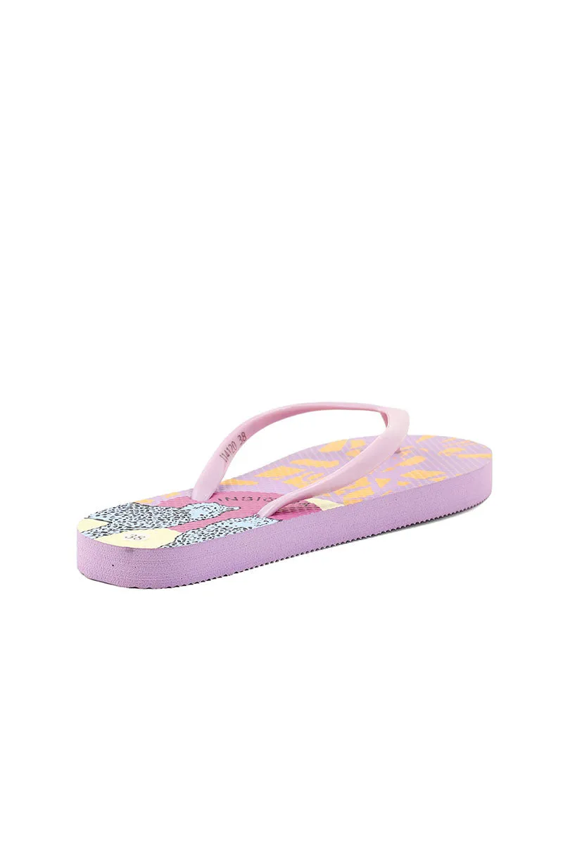 Casual Flip Flop I14120-Purple