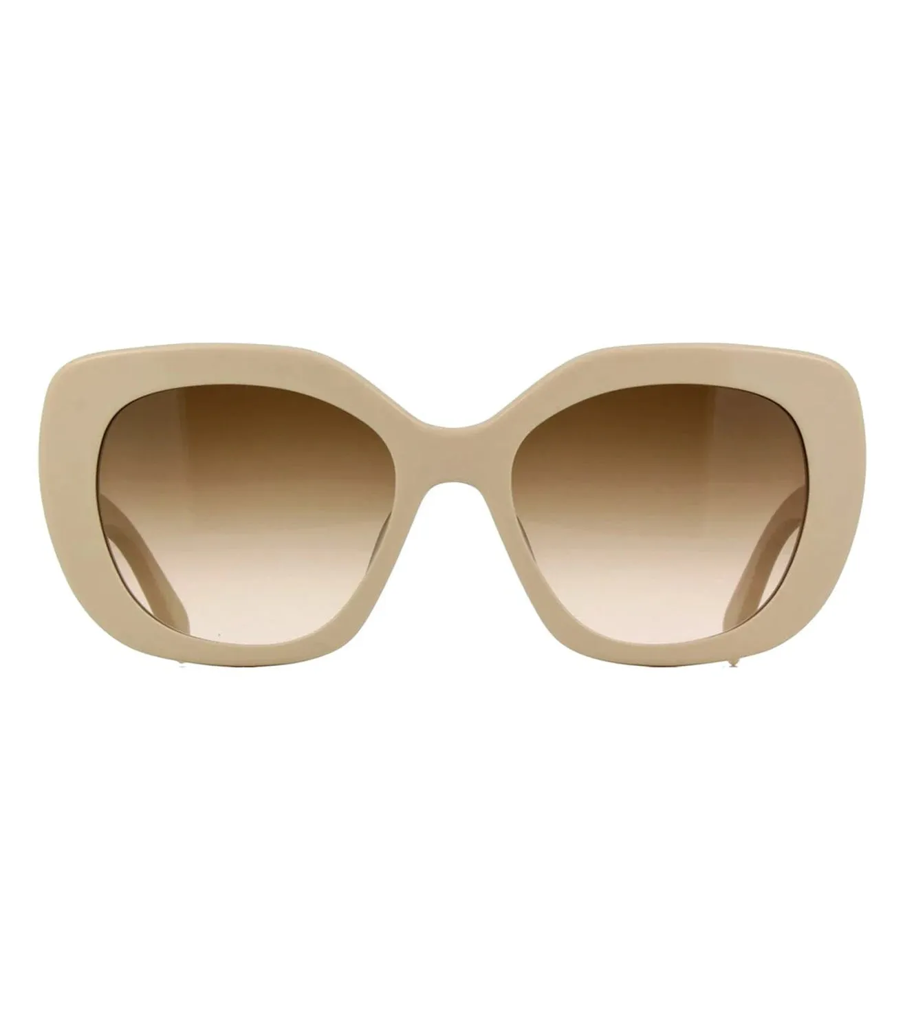 Celine Women brown gradient butterfly Sunglasses