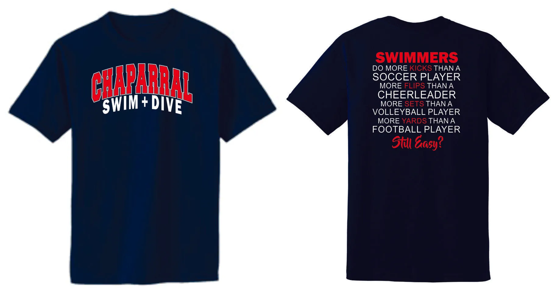 Chap Swim & Dive Easy Tee