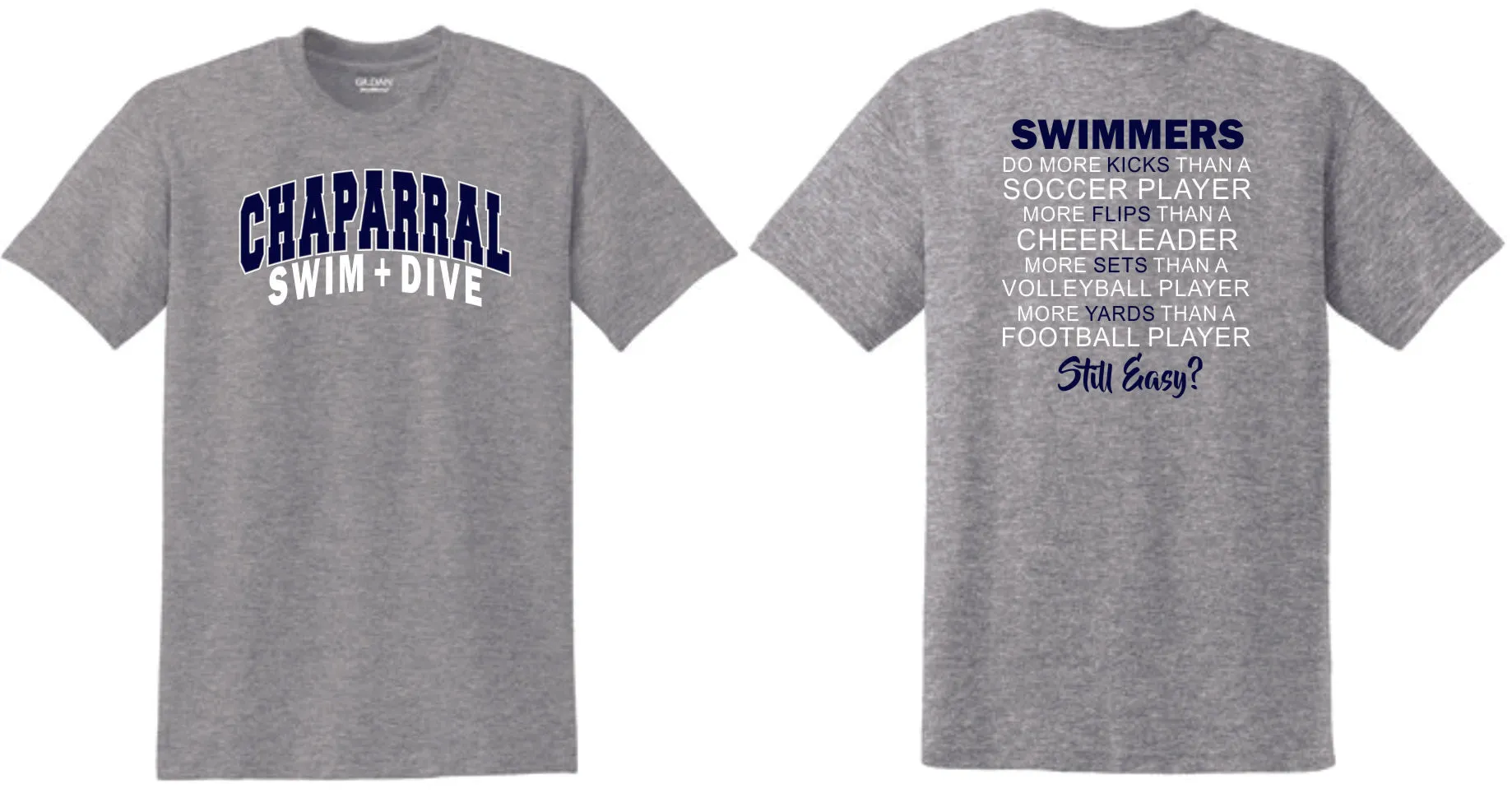 Chap Swim & Dive Easy Tee