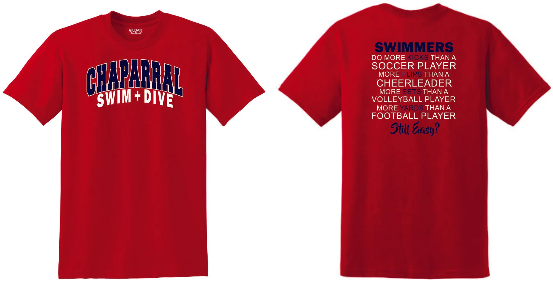 Chap Swim & Dive Easy Tee