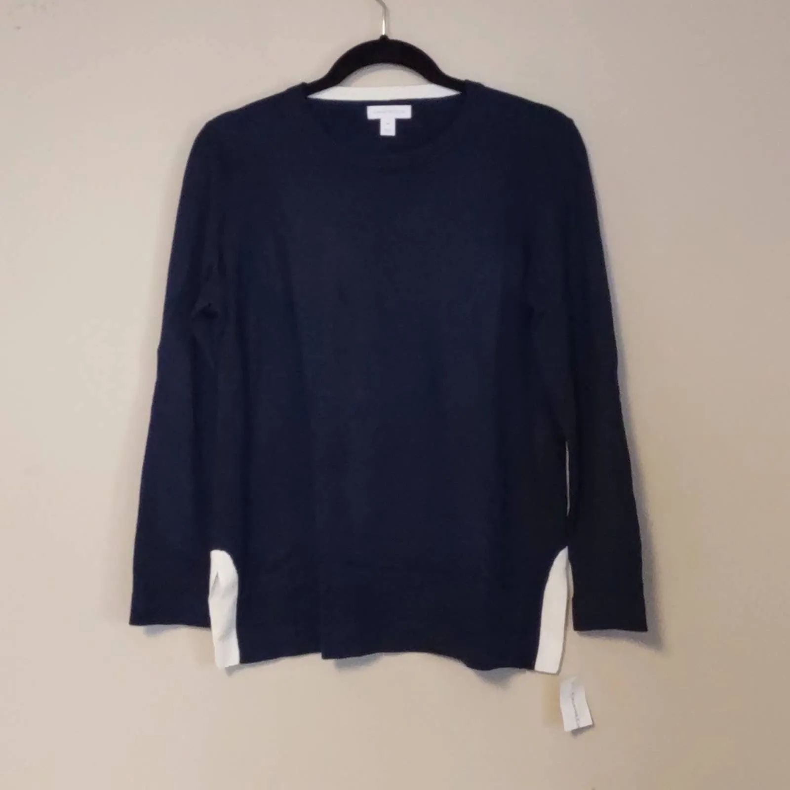 Charter Club Crewneck Sweater Medium Intrepid Blue