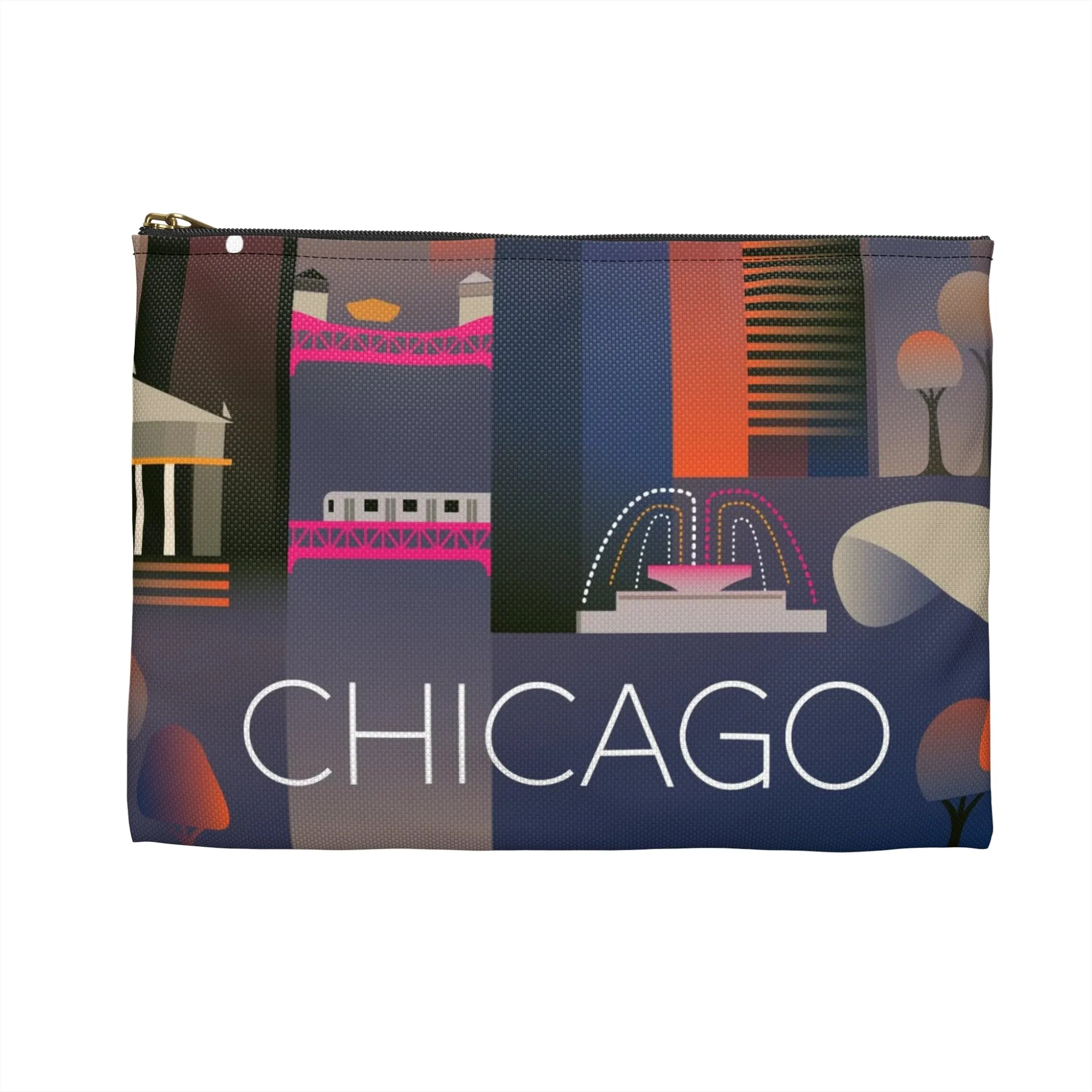 Chicago Zip Pouch