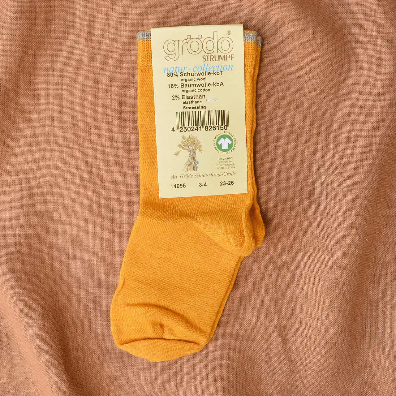 Children's Socks in Organic Wool/Cotton (1-10y )