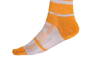 Chokore Light Grey And Orange Men's Cotton Socks