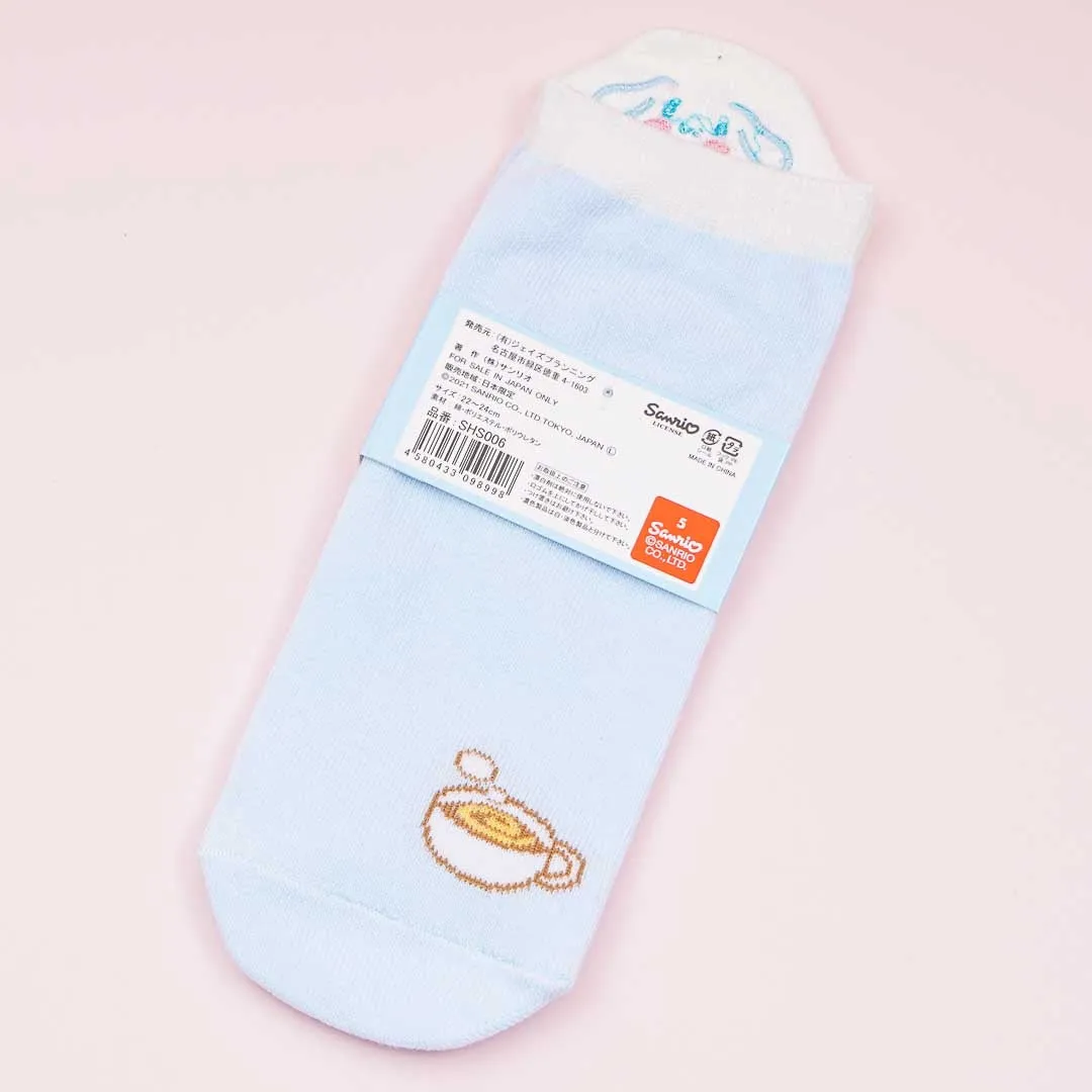 Cinnamoroll Embroidered Heel Socks