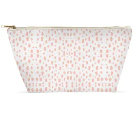 Cosmetic Bag - Spots on Spots Pink