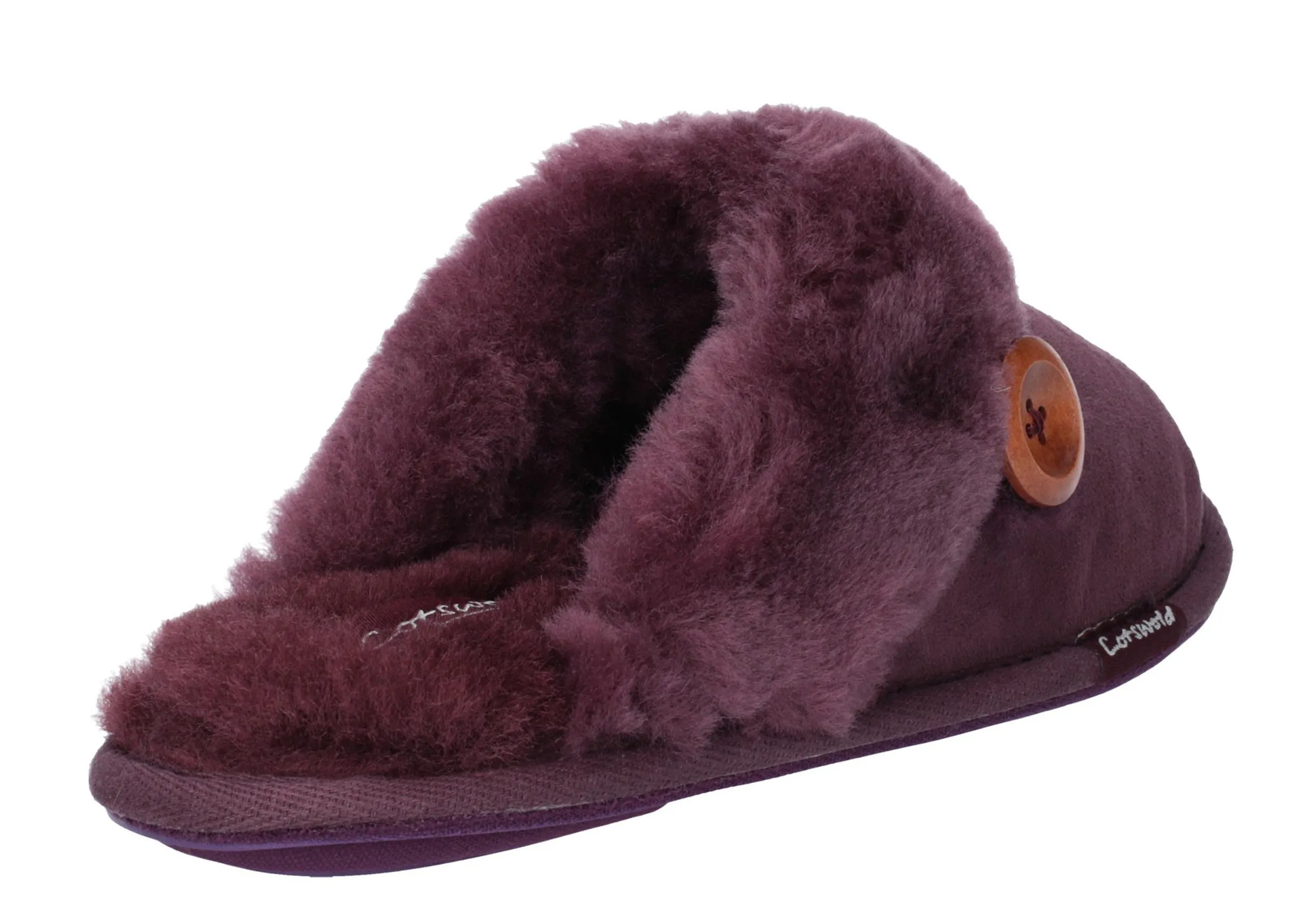 Cotswold Lechlade Womens Sheepskin Mule Slipper