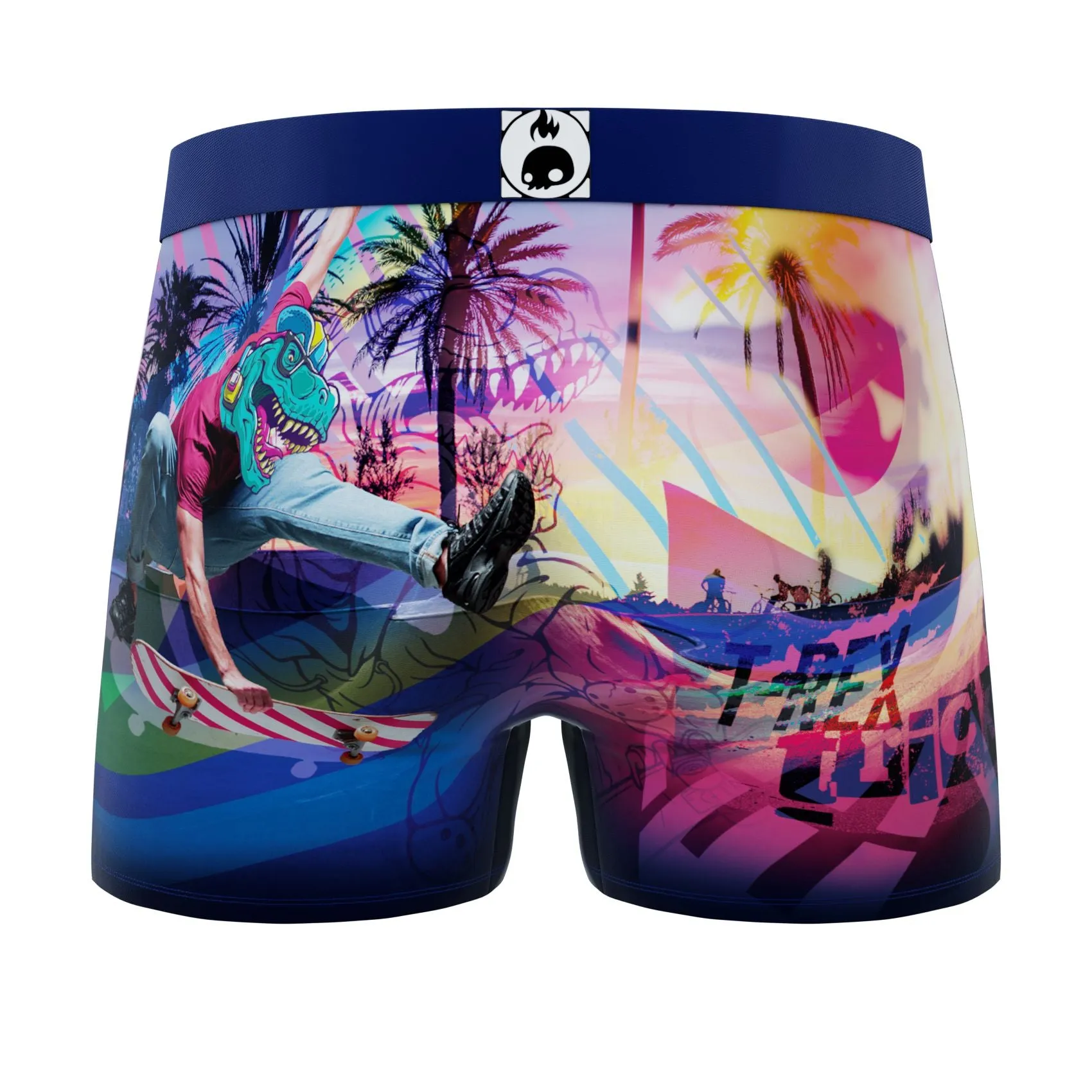 CRAZYBOXER Skateboarding Kid's Boxer Briefs