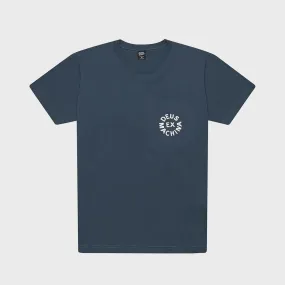 Deus Logo Mens T-Shirt - Navy