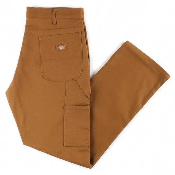 Dickies Skateboarding Flex Duck Carpenter Pants Regular Fit Brown Duck