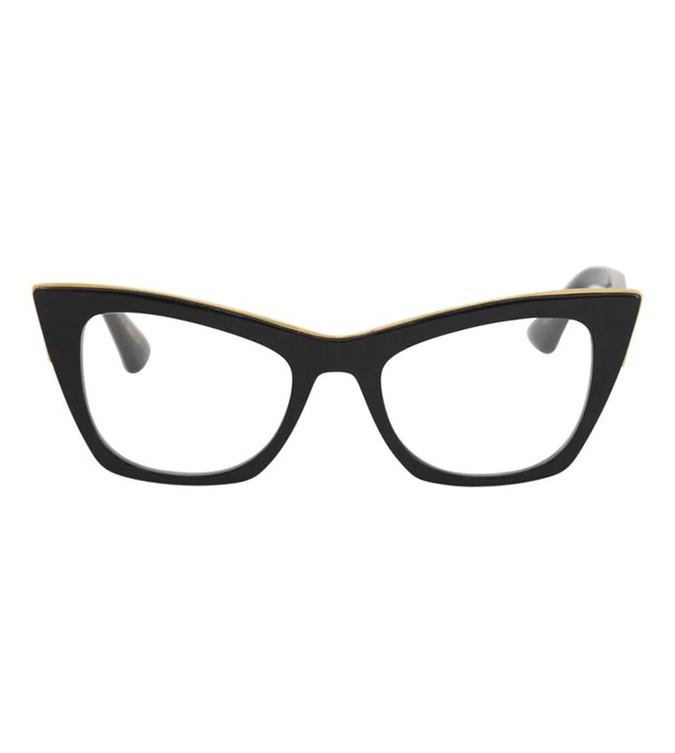 Dita Showgoer Women's Black Swirl /Yellow Gold Butterfly Optical Frame