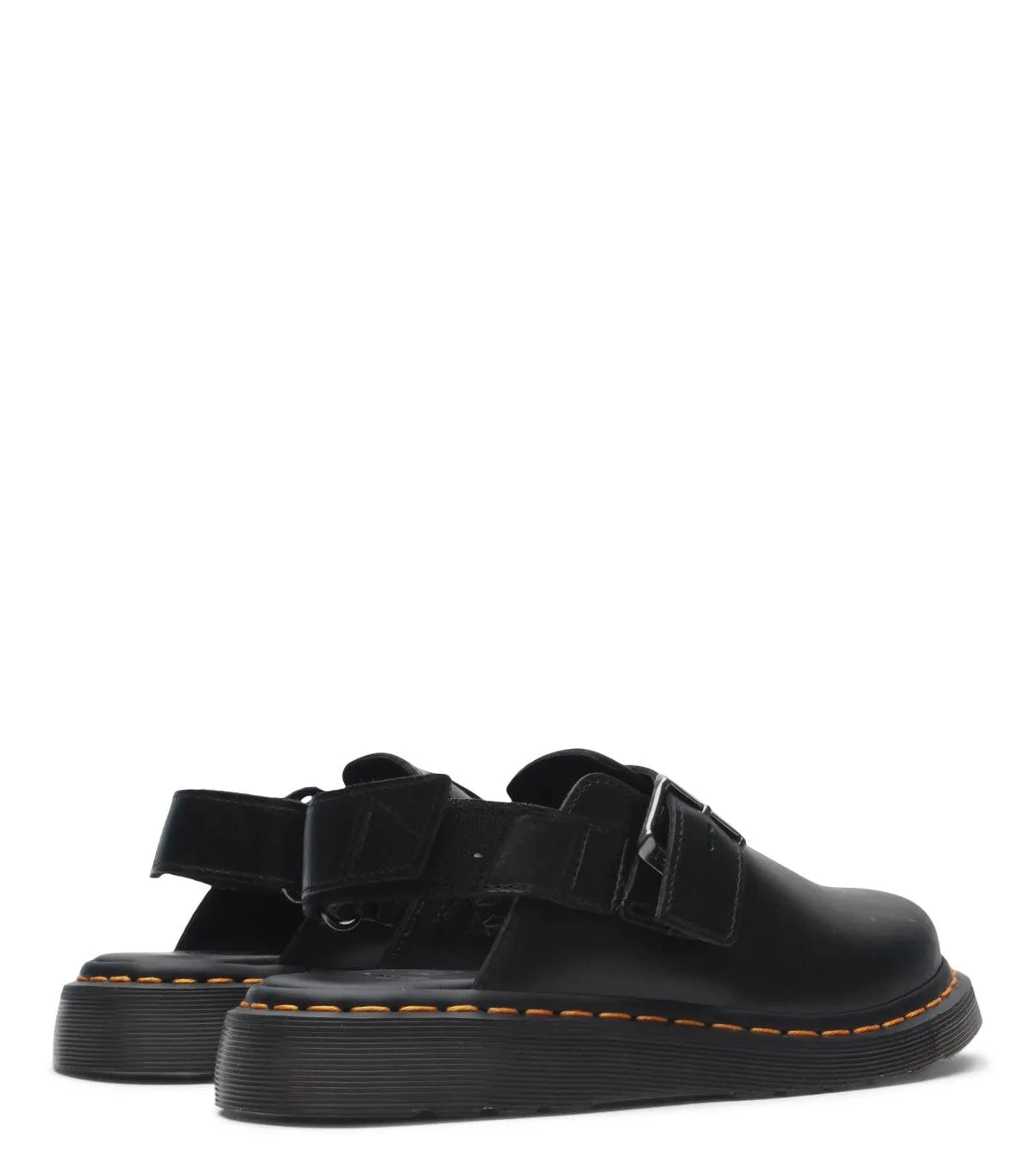 Dr. Martens Jorge II Brando Leather Slingback Mules Black