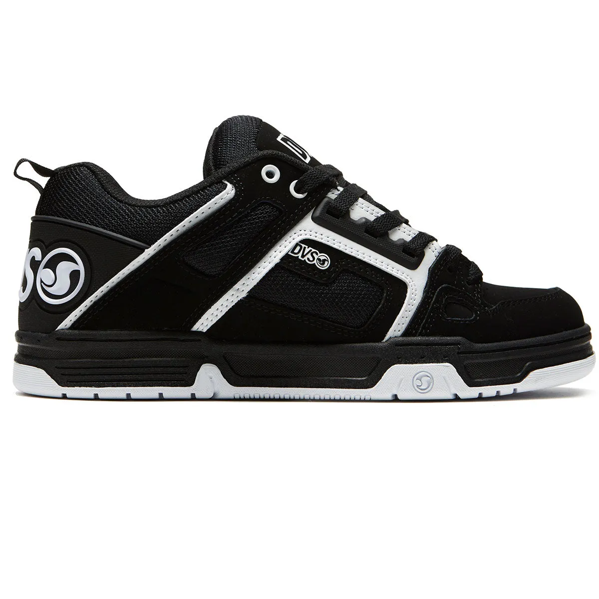 DVS Comanche Shoes - Black/White Nubuck