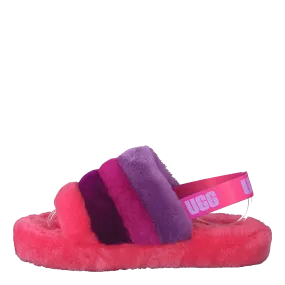 Fluff Yeah Slide Pink/purple Rainbow