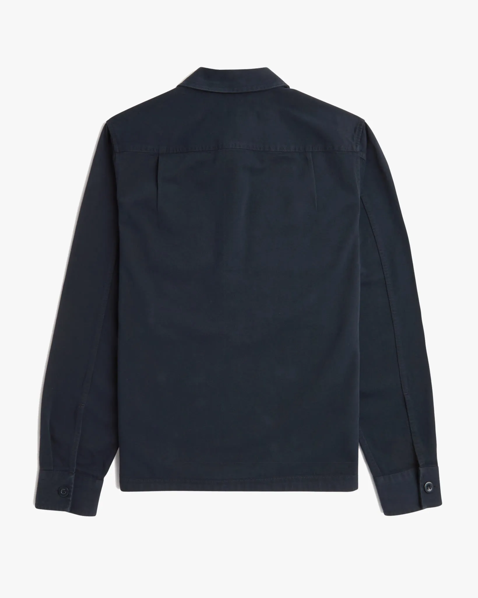 Fred Perry Twill Overshirt - Navy