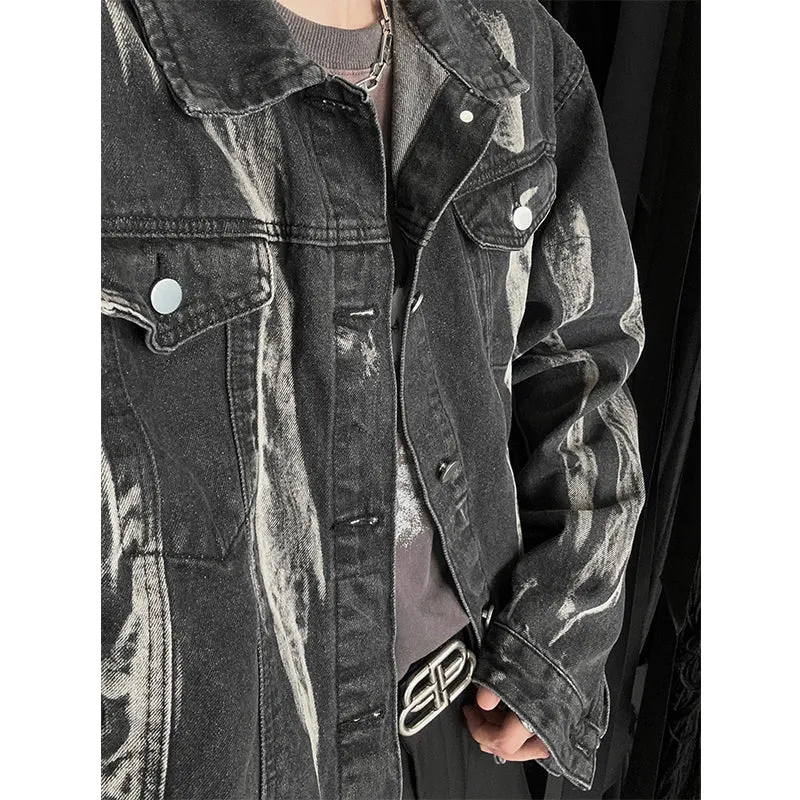 GS No. 176 Graffiti Denim Jacket