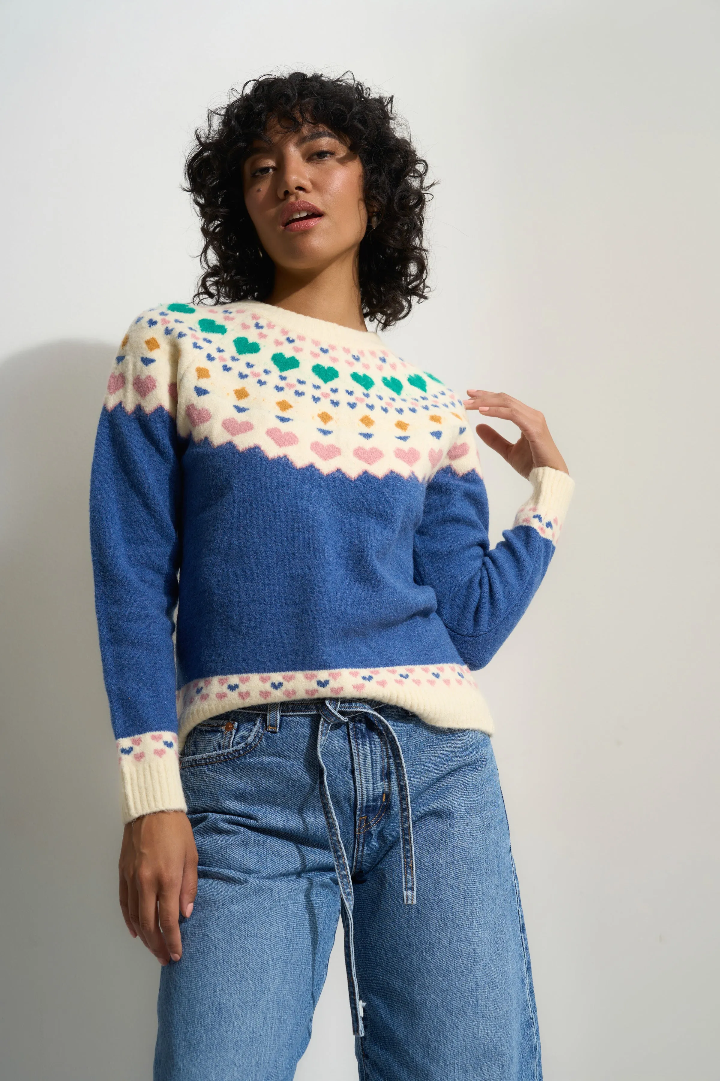 Heidi Sweater - Blue