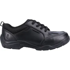 Hush Puppies Boys Alvin School Shoes - Black