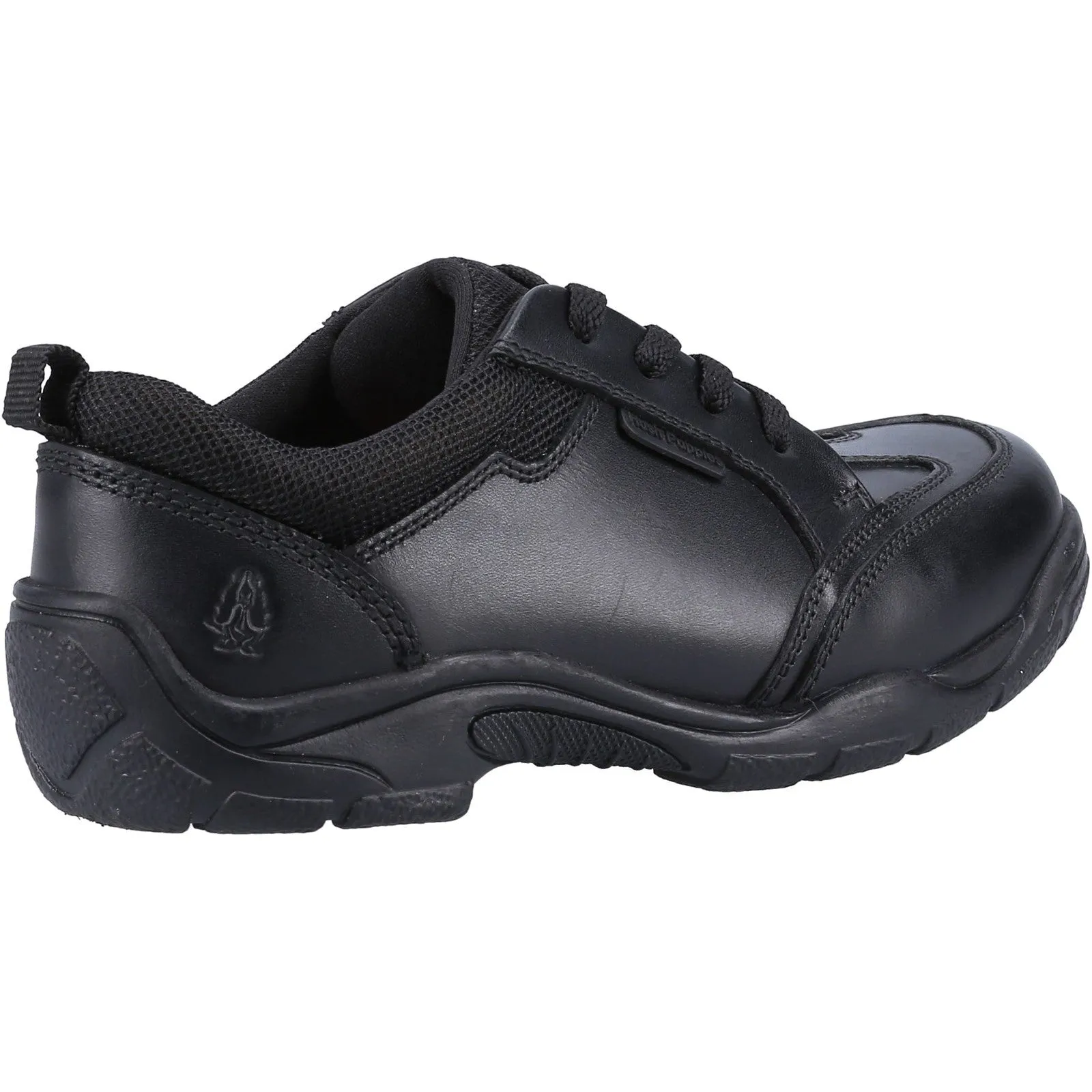 Hush Puppies Boys Alvin School Shoes - Black