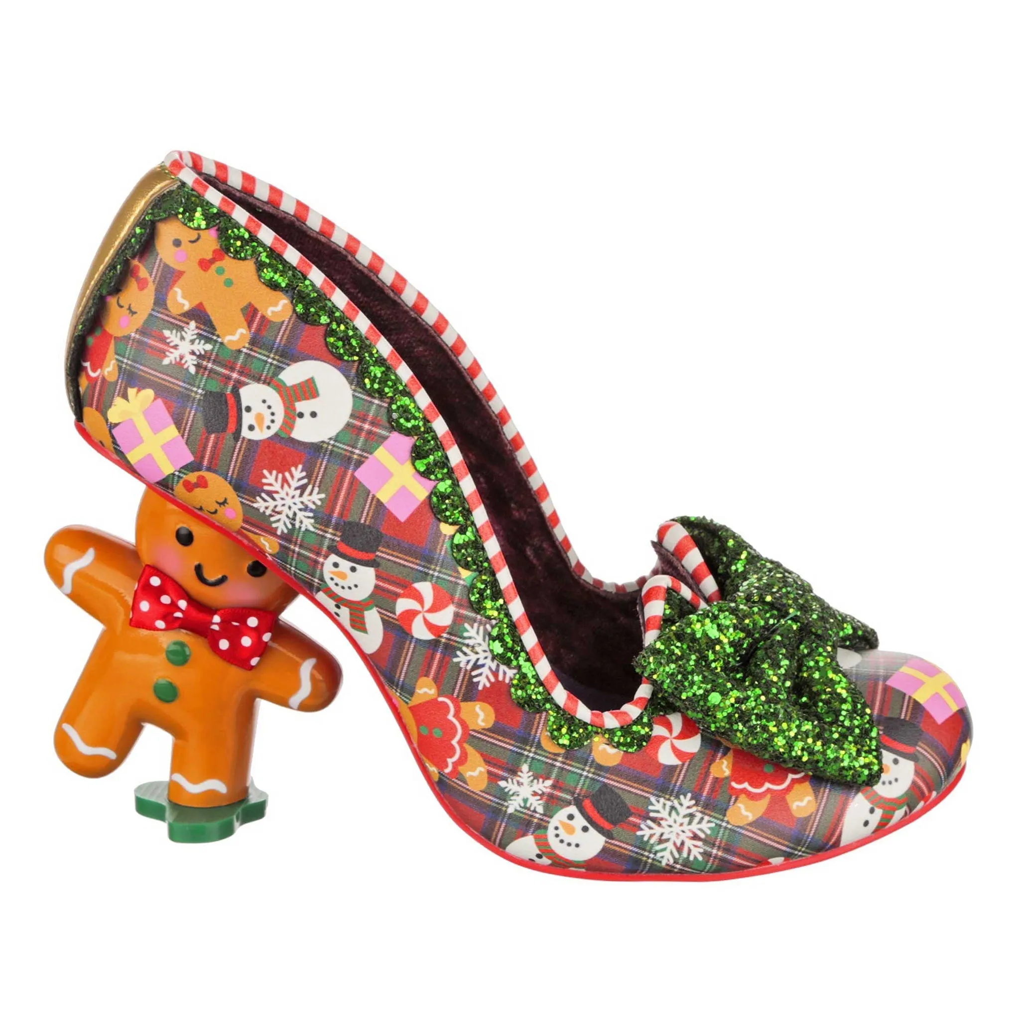 Irregular Choice Womens Ginger Gem High Heel - Red