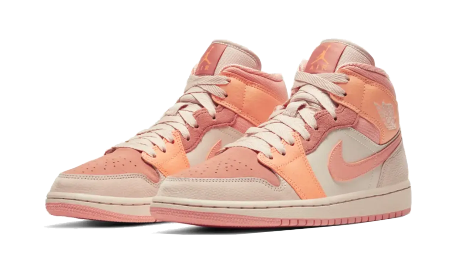 JORDAN 1 MID APRICOT ORANGE (W)