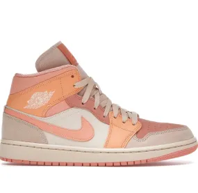 JORDAN 1 MID APRICOT ORANGE (W)