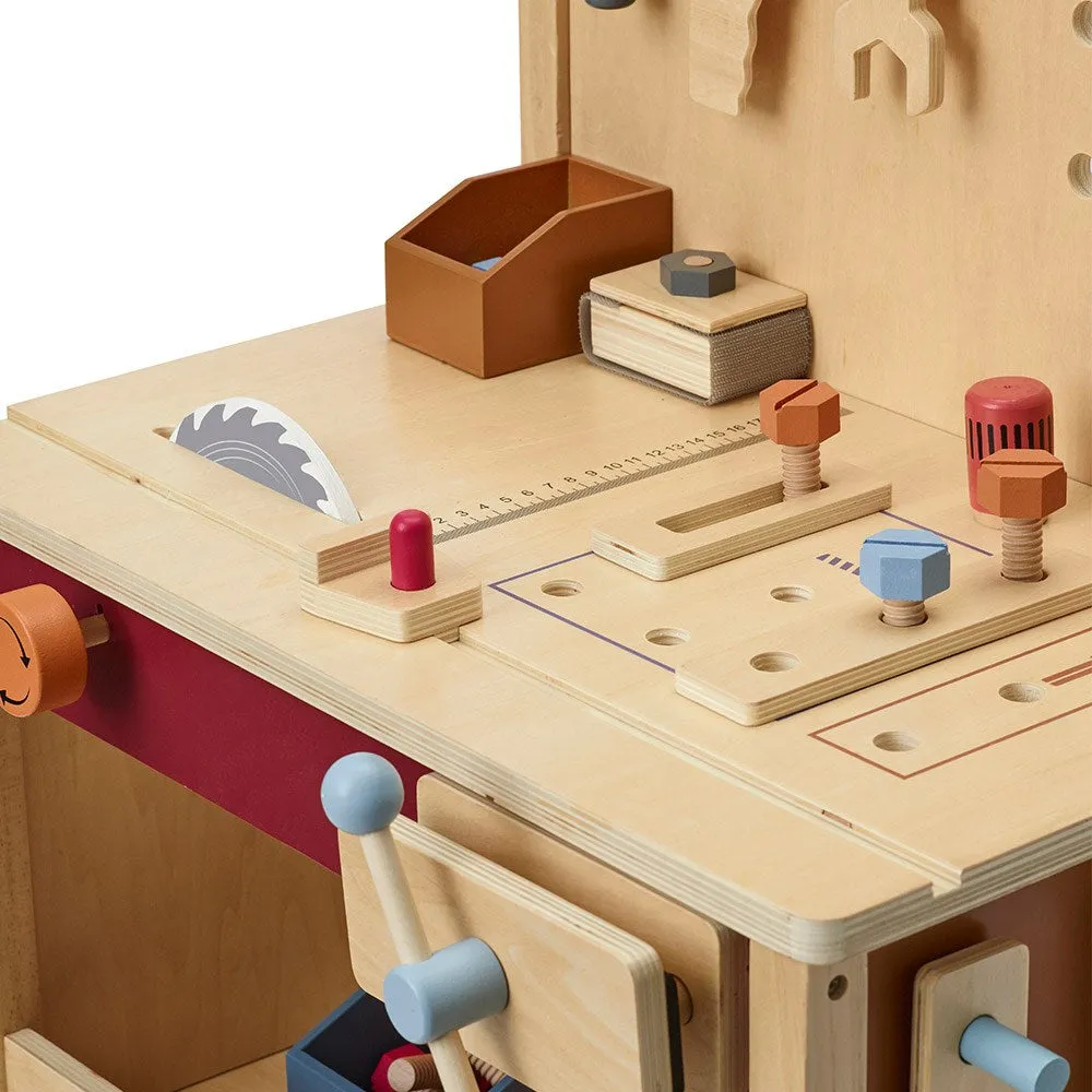 Kids Concept Wooden Tool Bench