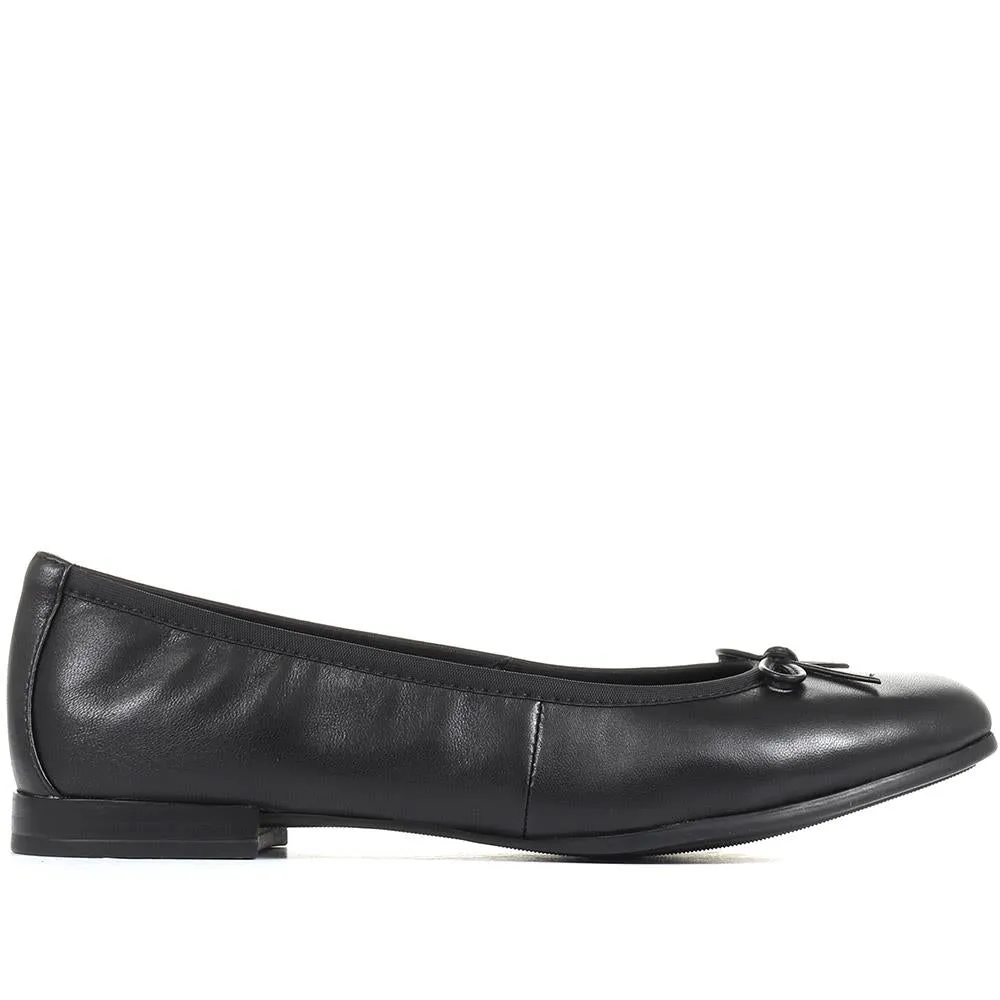 Leather Ballet Pumps - TAM35501 / 321 478