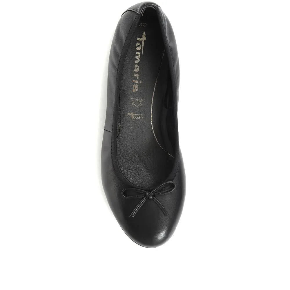 Leather Ballet Pumps - TAM35501 / 321 478