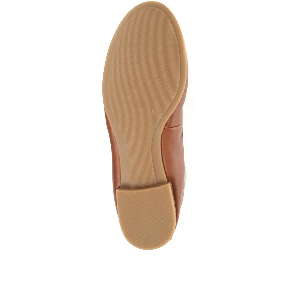 Leather Ballet Pumps - TAM35501 / 321 478