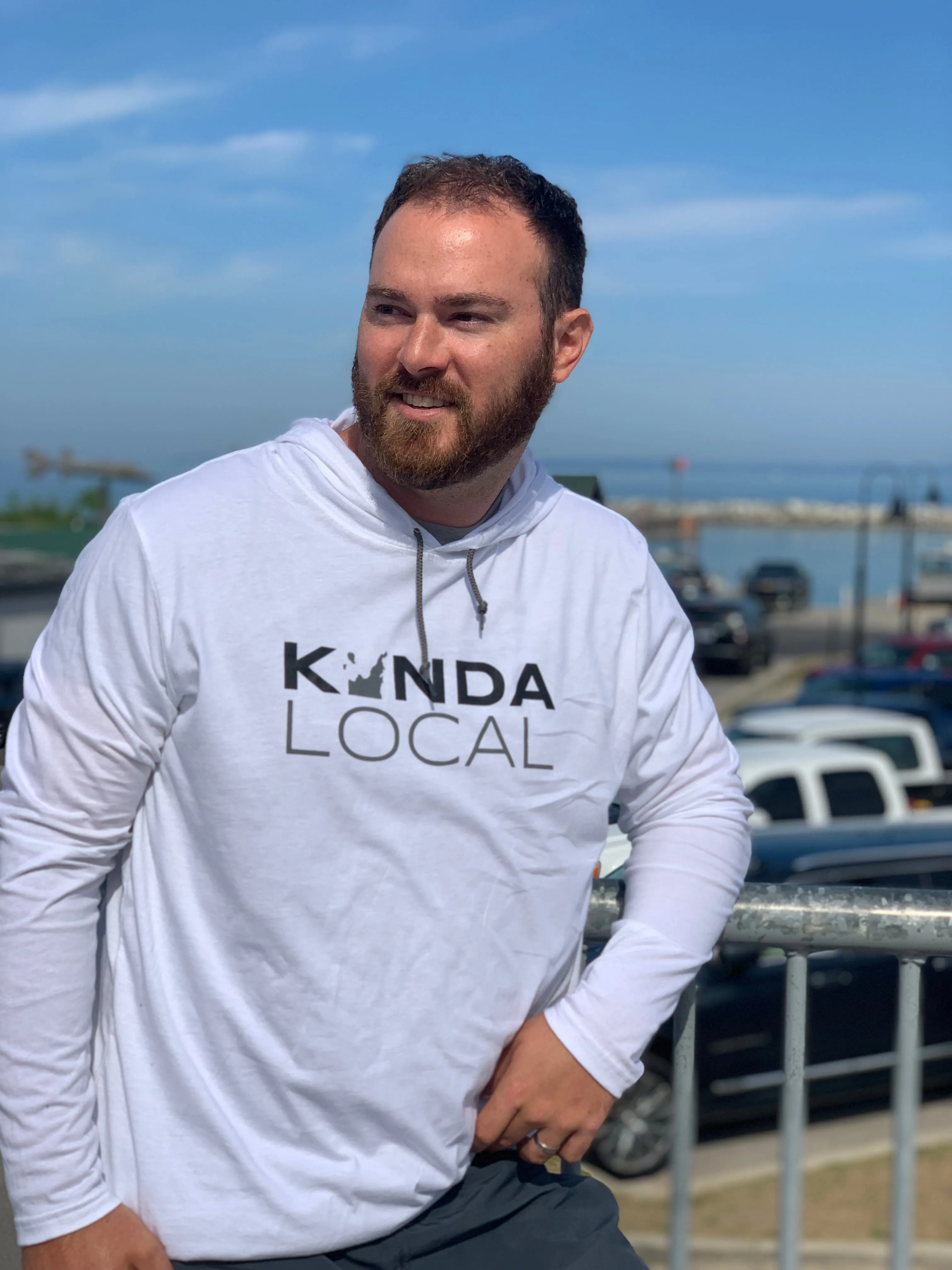 Leelanau Peninsula "Kinda Local" Lightweight Hoodie (2 colors)