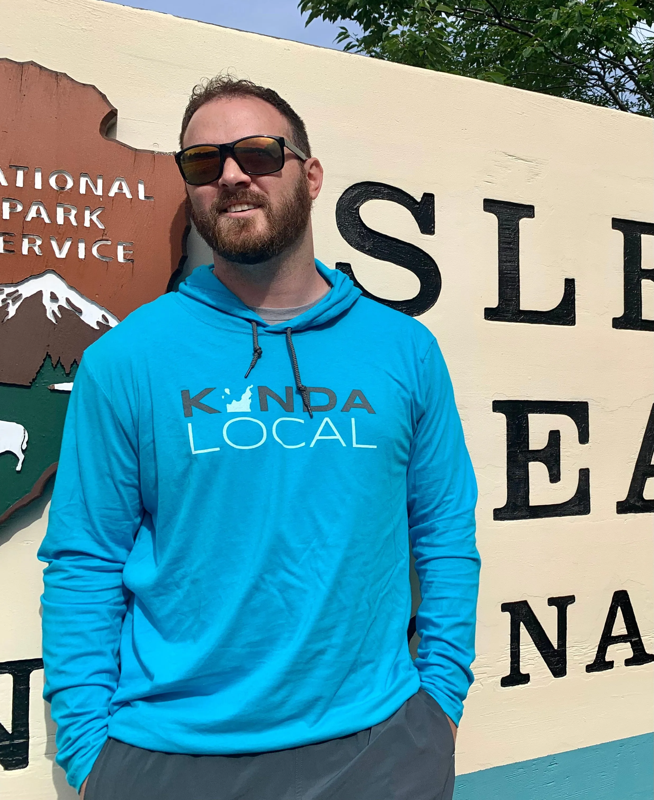 Leelanau Peninsula "Kinda Local" Lightweight Hoodie (2 colors)