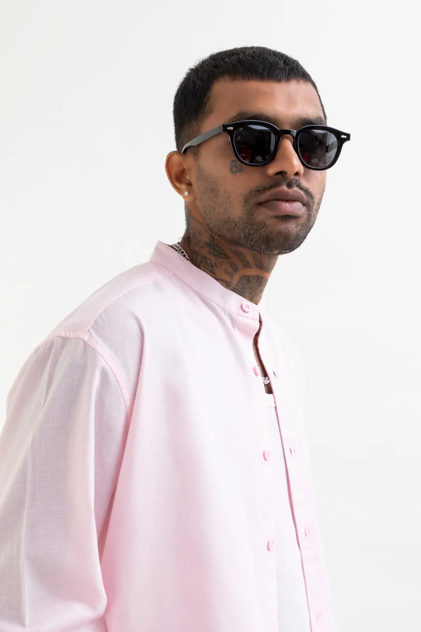 Linen Shirt // Baby Pink