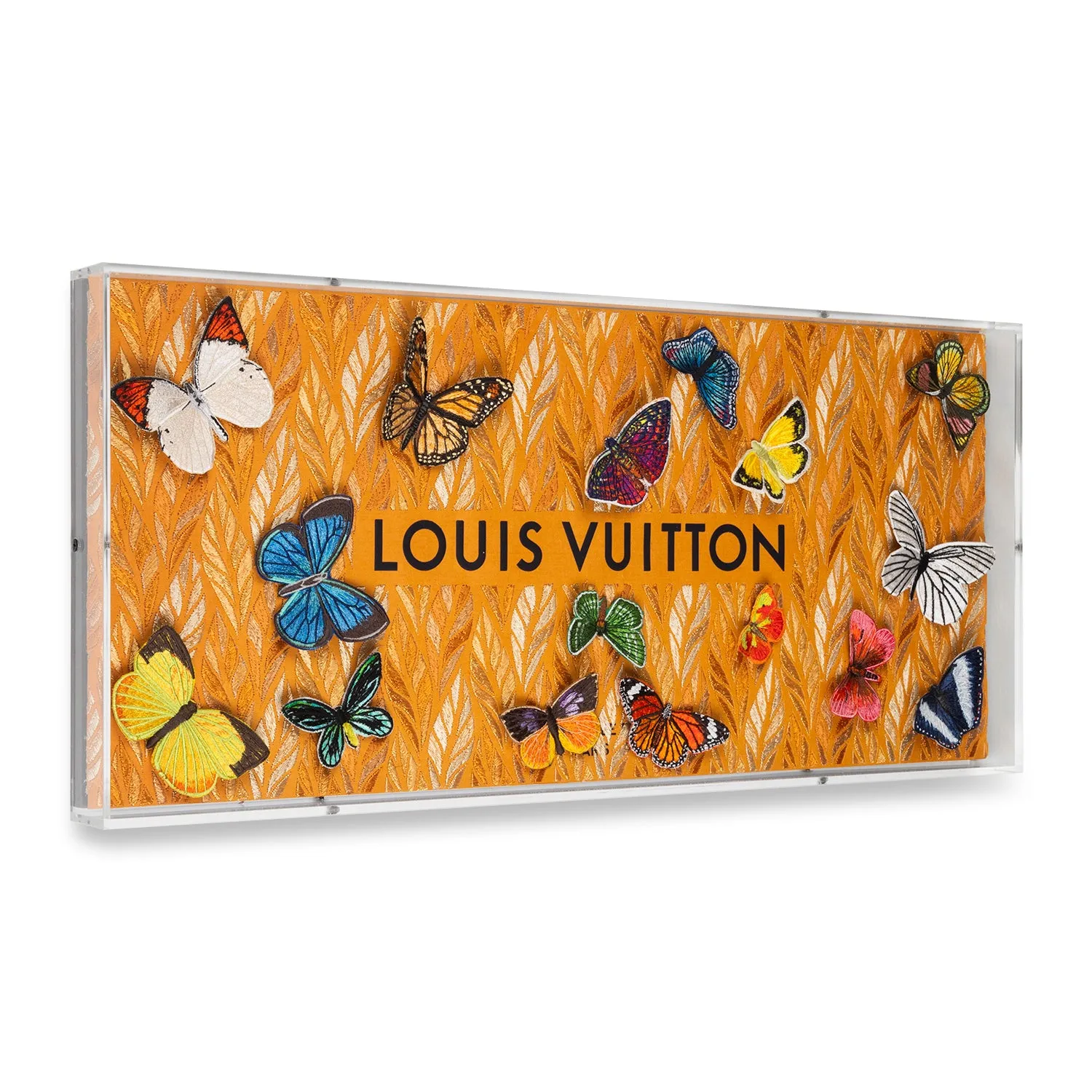 Louis Vuitton Butterfly Swarm Various (Double) by Stephen Wilson (26x12x2")