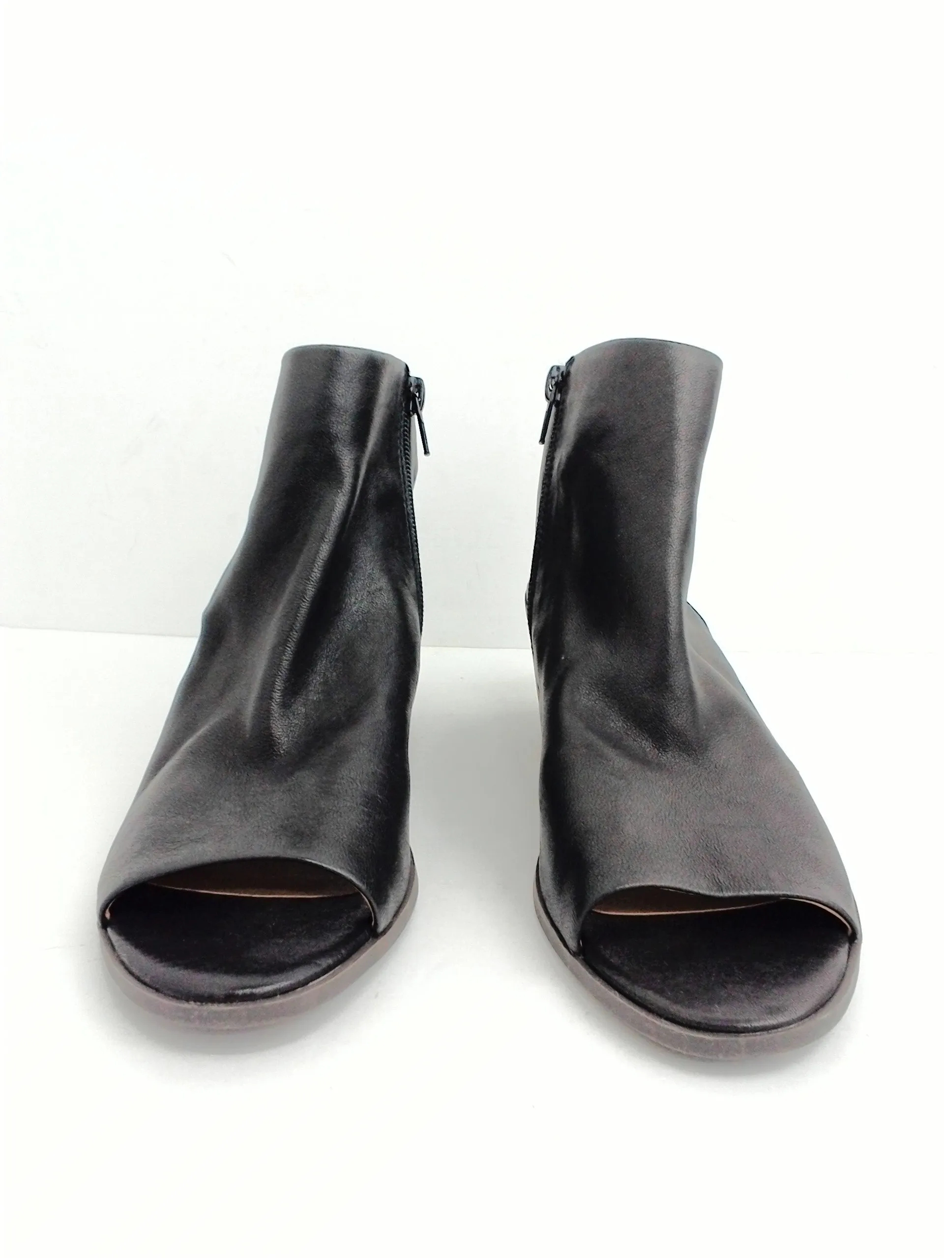 Lucky Brand Women's Baaka Black Leather Sandal Size 8.5 M