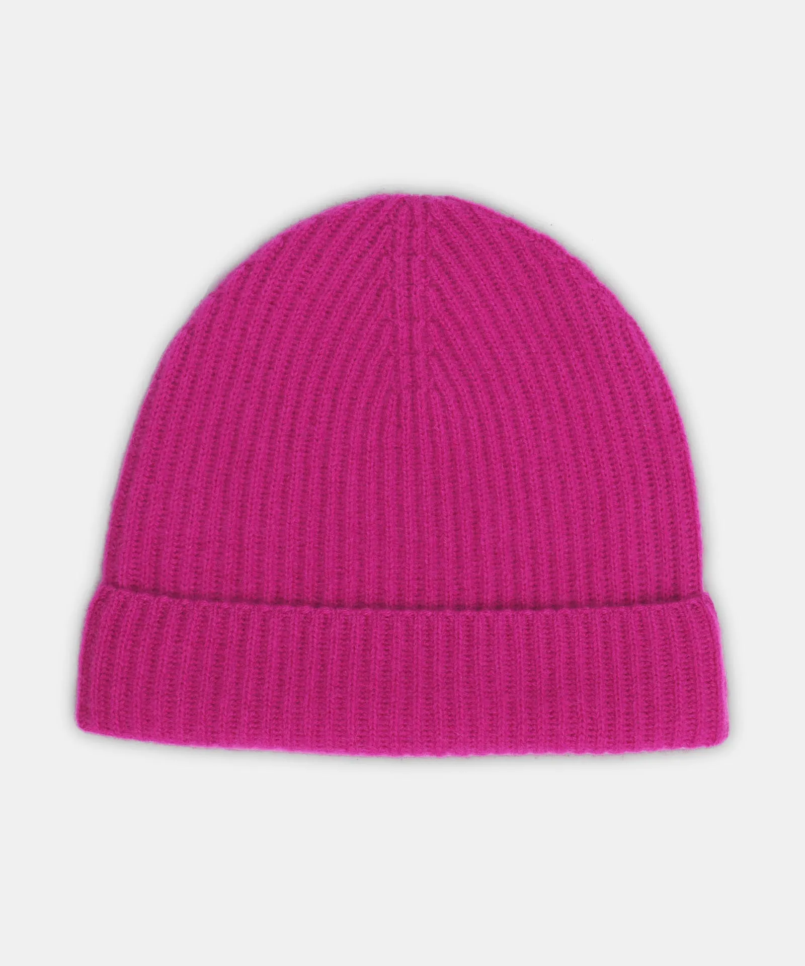 Luxe Cashmere Ribbed Beanie