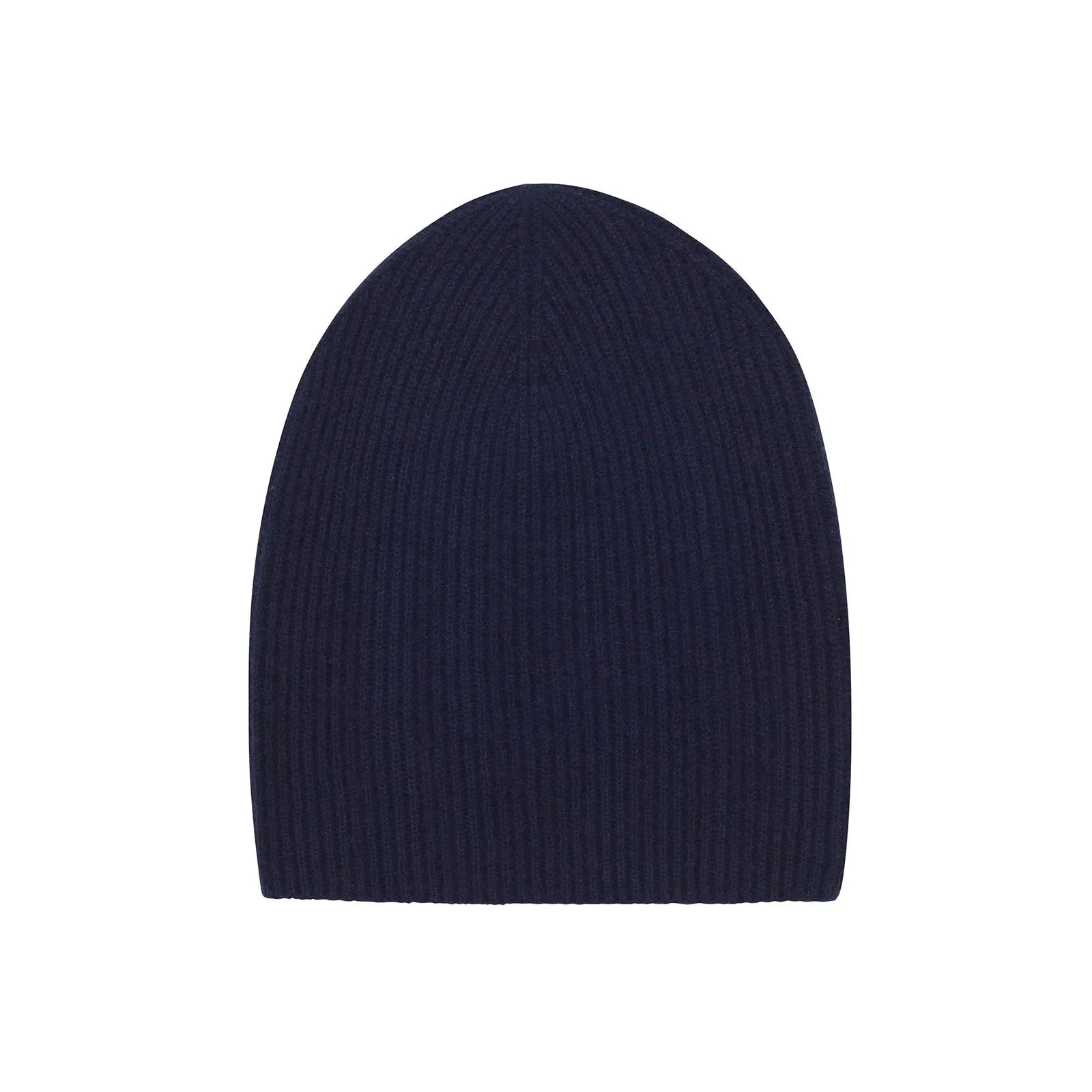 Luxe Cashmere Ribbed Beanie