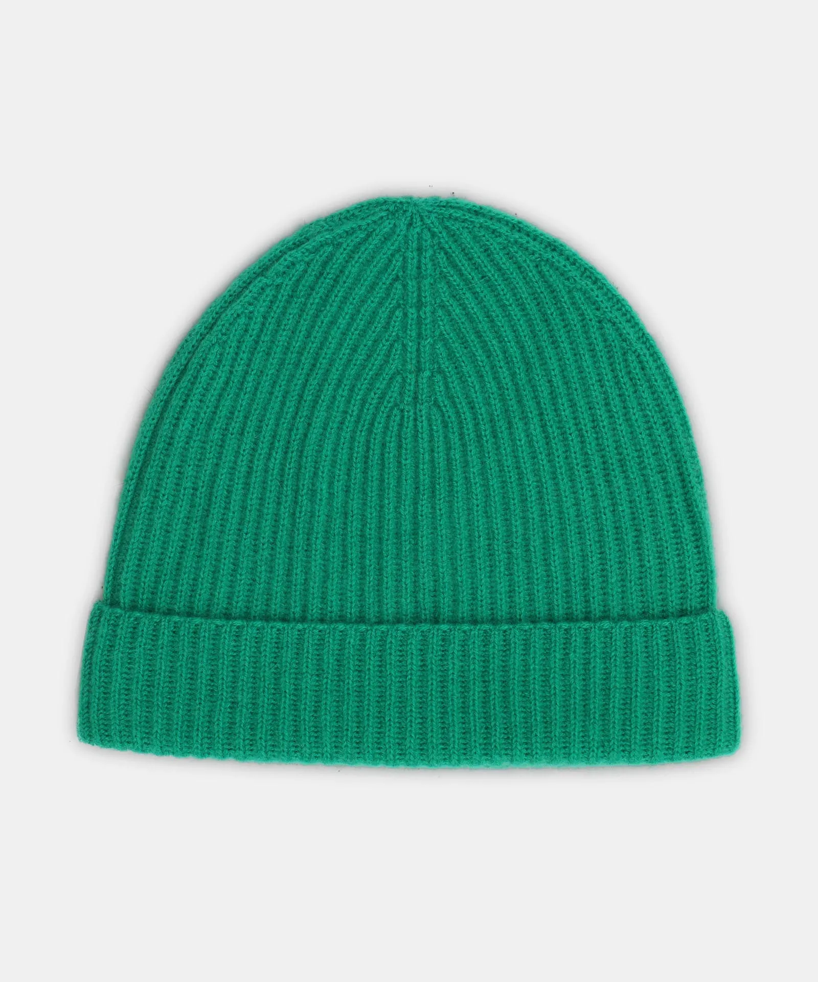 Luxe Cashmere Ribbed Beanie