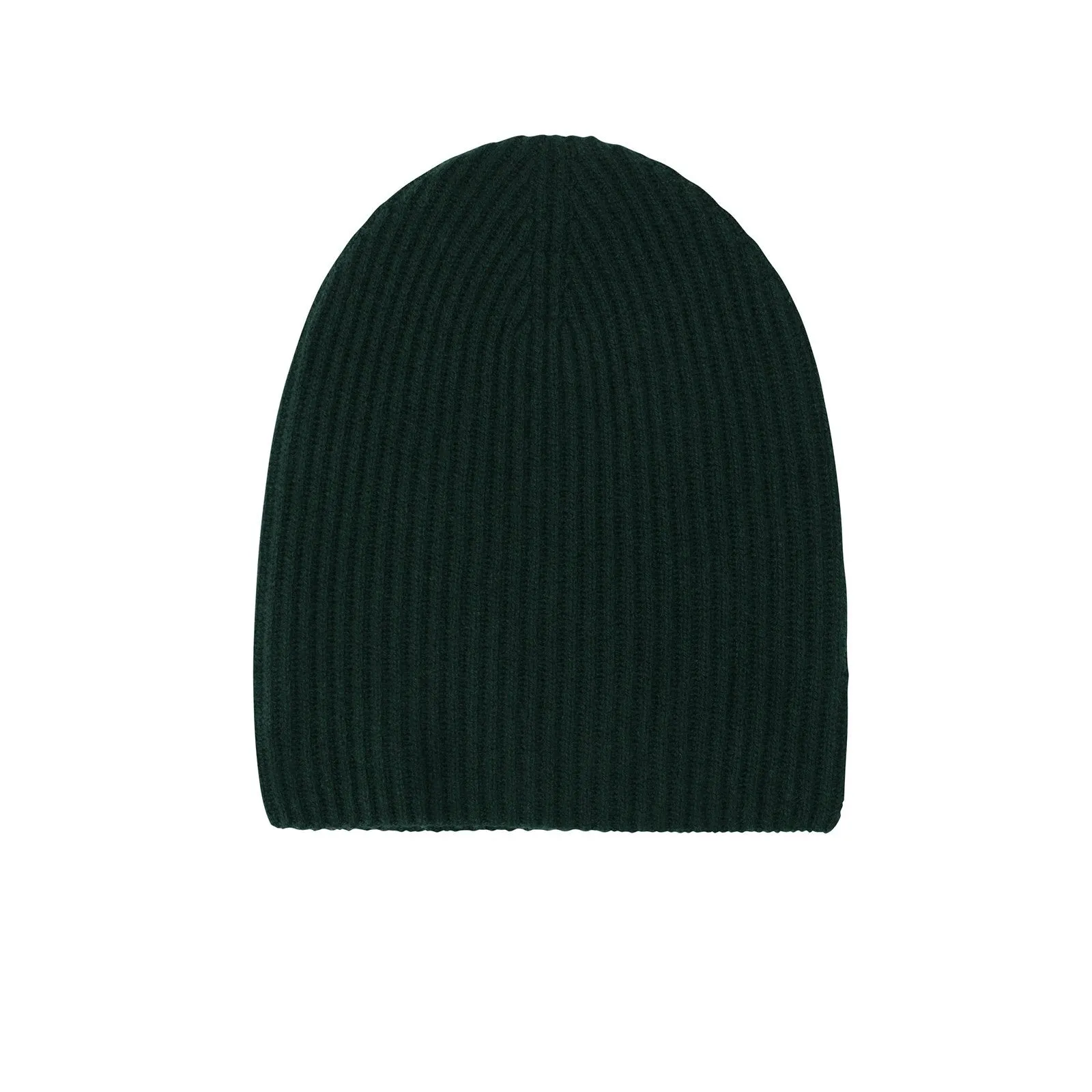 Luxe Cashmere Ribbed Beanie