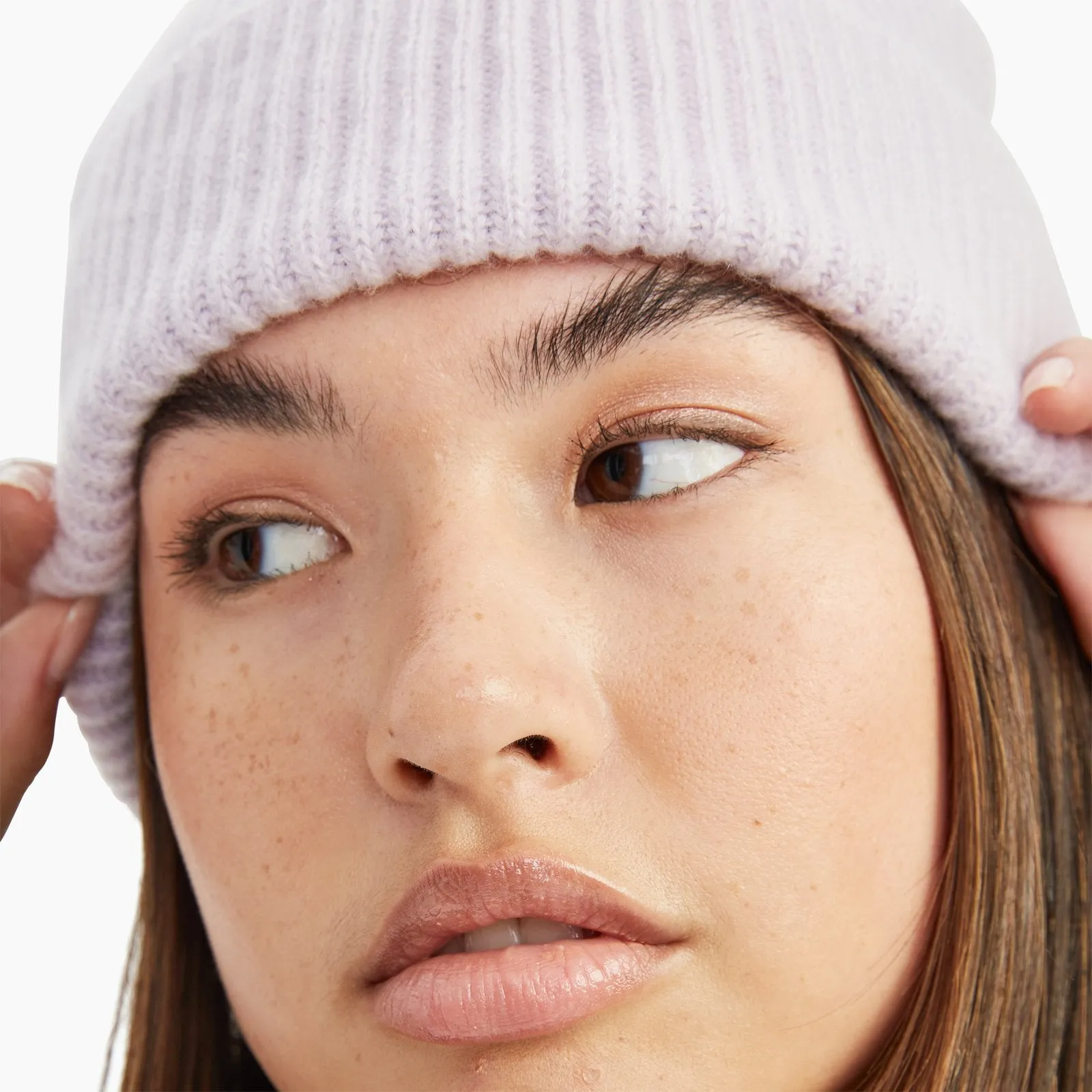 Luxe Cashmere Ribbed Beanie