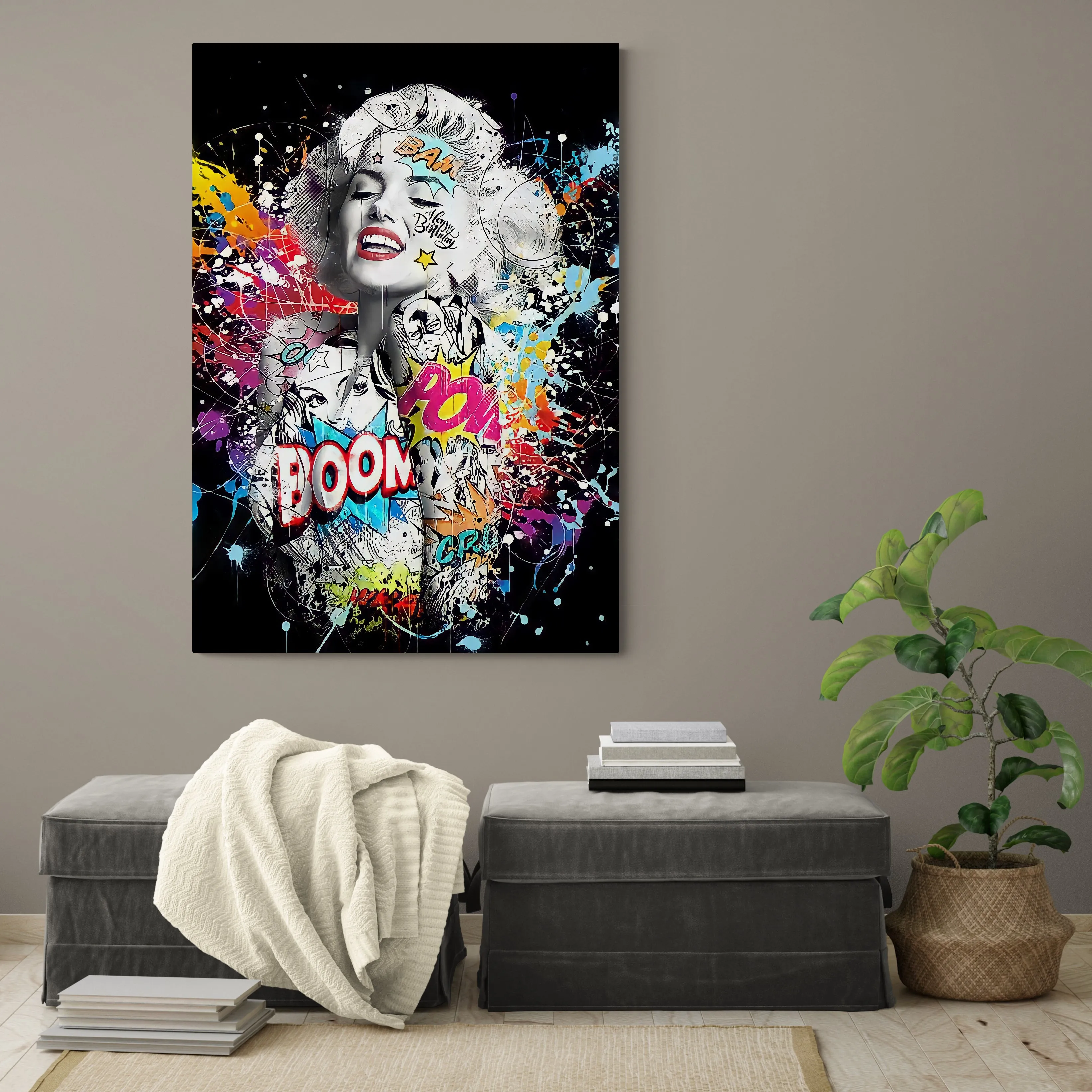 Marilyn Monroe Canvas Wall Art