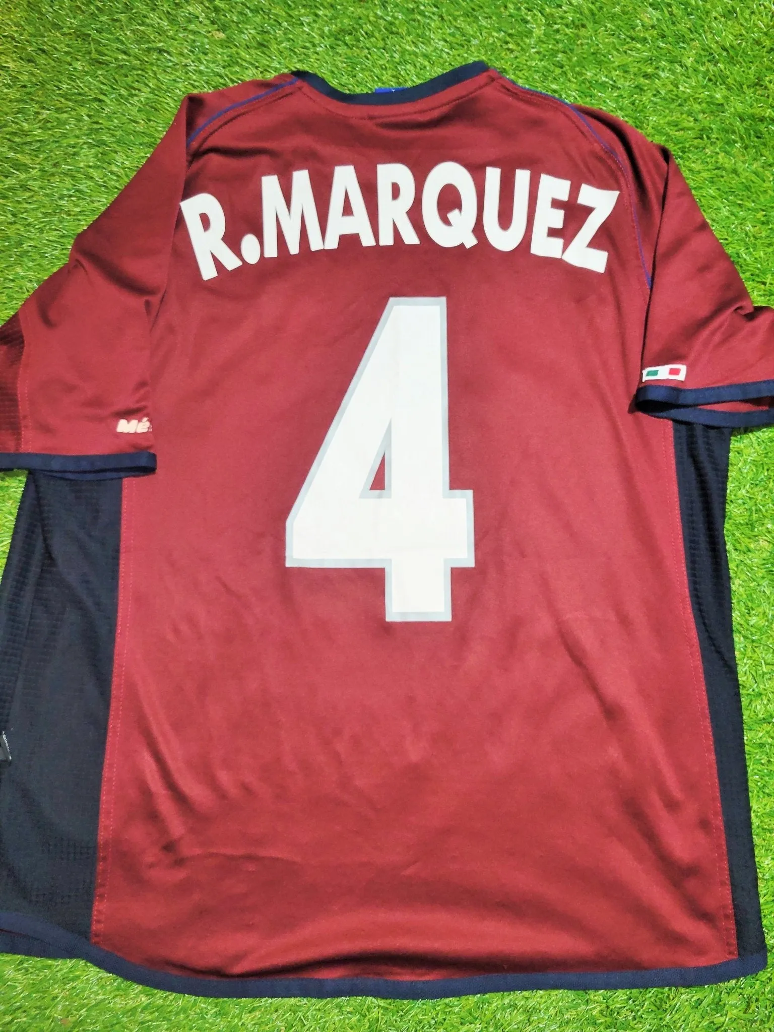 Marquez Mexico Atletica 2002 Soccer Third Jersey Camiseta L