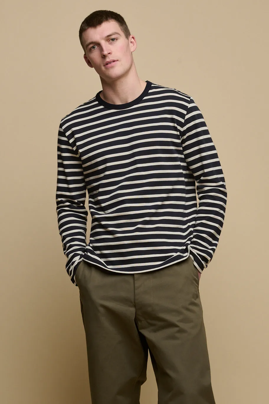 Men's Breton Navy/Ecru