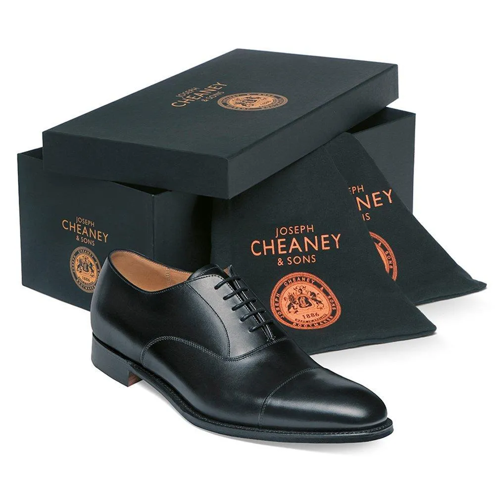 Mens Wide Fit Cheaney Lime Oxford Shoes