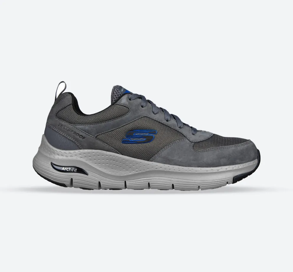 Men's Wide Fit Skechers 232500 Render Arch Fit Walking Trainers