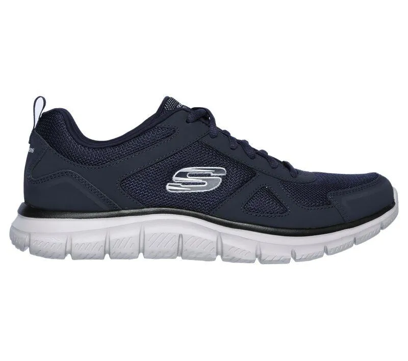 Men's Wide Fit Skechers 52631 Track Scloric Walking Sneakers