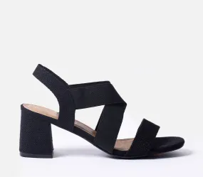 Multi-Strap Block Heel