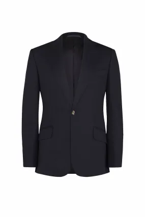 Navy Fearnought Wool Blazer