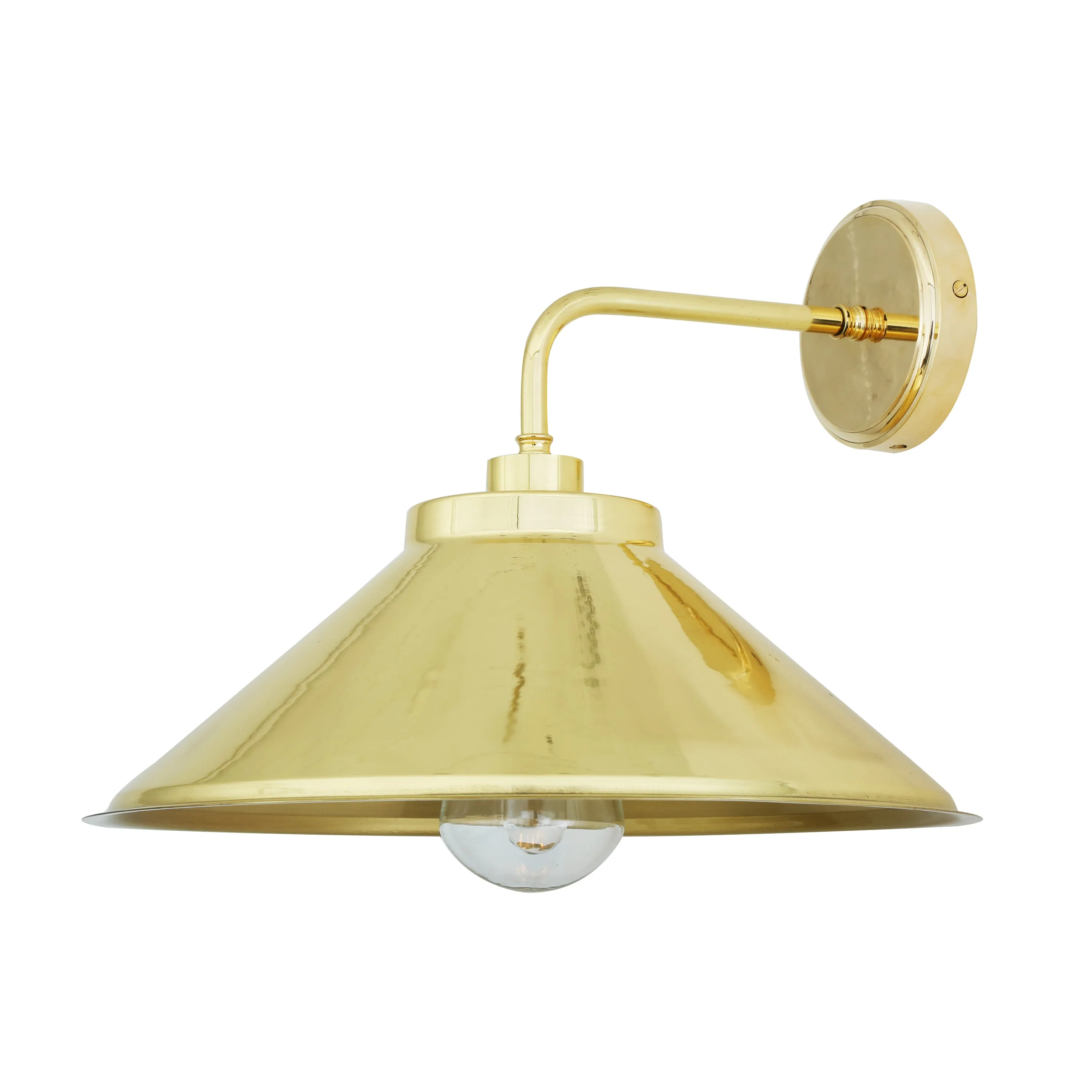 Nerissa Brass Bathroom Wall Light